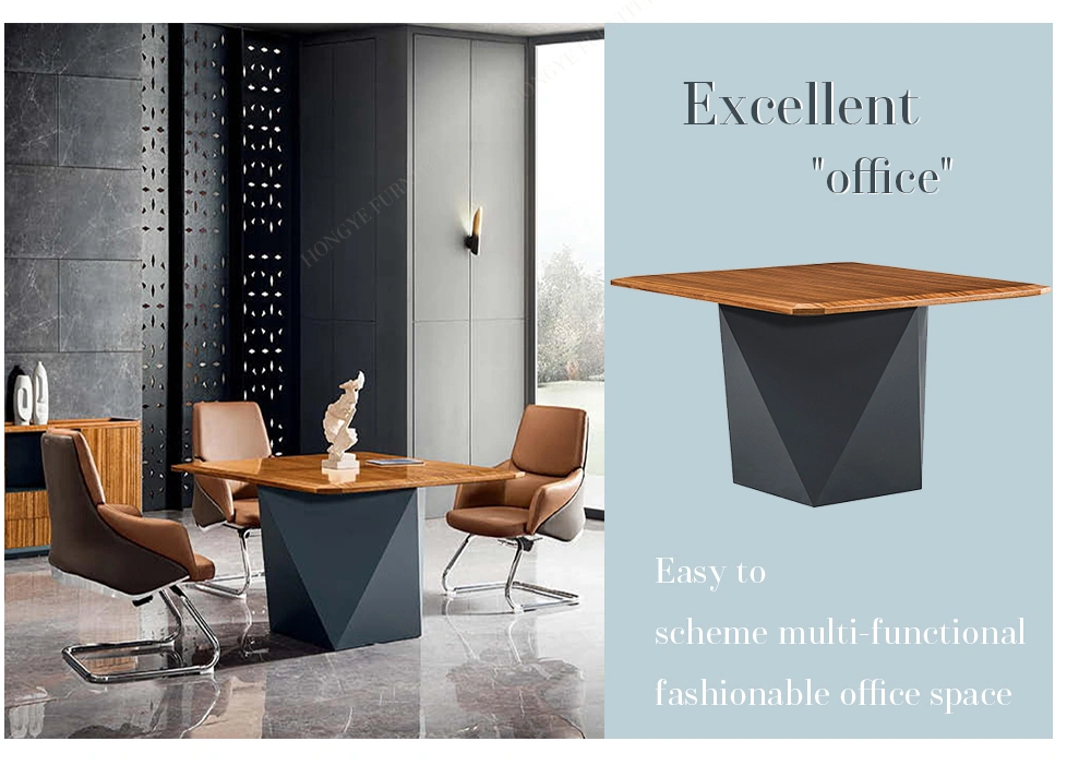 Wholesale Hot Sale Luxury Modern Wooden Office Negotiating Table