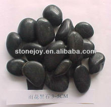 Landscaping Black Natural Stone Pebbles