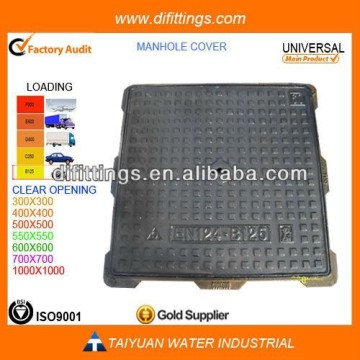 TAW manhole cover weight