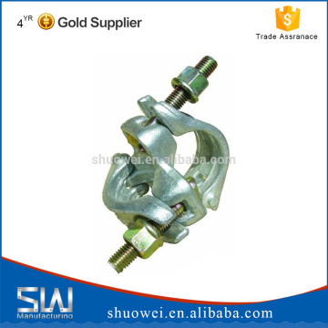 Drop forged double coupler joint clamp for pipe