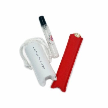 protective leather pouch printed bag