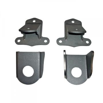 Powder Coated Grey Steel Motor Mount Brackets