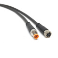 M8 to M8 3pin electrical connector connection cable