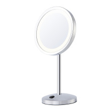 Free standing battery mirror