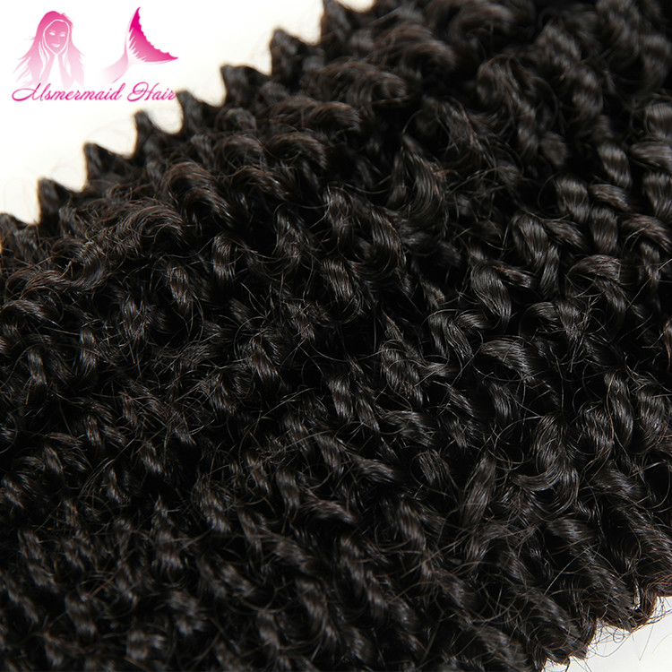 high quality 9a grade virgin peruvian human hair kinky curly hair bundles