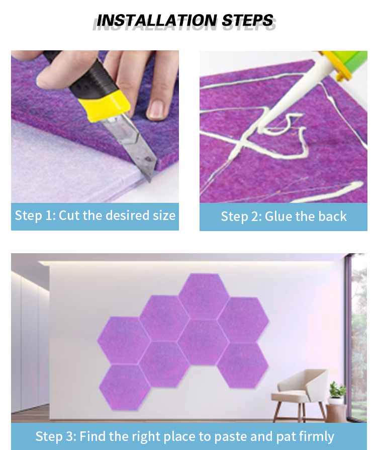 polyester acoustic panel