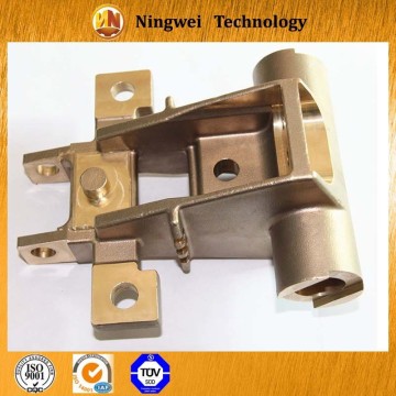 Brass investment casting parts by drawing