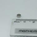 Mini aimant rond en néodyme fritté mince