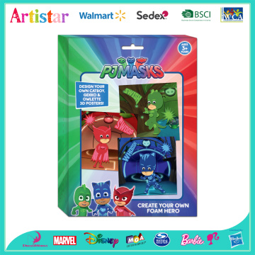 PJ MASKS create your own foam hreo