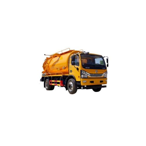 4x2 Suction-type sewer scavenger vacuum sewage suction truck