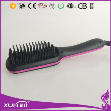 Fast Heating Professional Hair Straightener with comb Ionic Hair Straightening comb