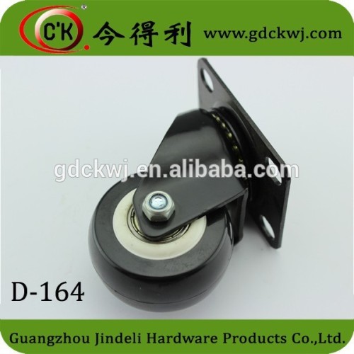 Hard Rubber Caster Wheel Mini Duty Caster Wheel For Office Chair