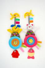Travelling animals with rattle and teether