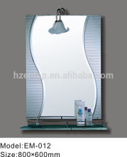 Designer wall mirror, glass furniture wall mirror