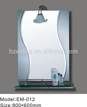 Designer wall mirror, glass furniture wall mirror