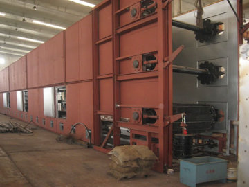 Strip material dryer equipment