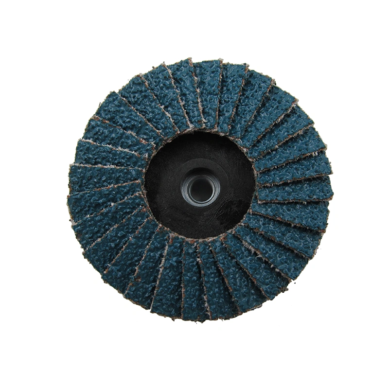 Mini Flap Disc with Rubber Holder Backing