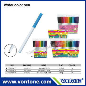 promotional plastic water colour pen for children