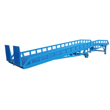 Hot Sale Portable Hydraulic Container Ramp for Forklift Loading