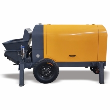 Small Diesel Trailer Concrete Pump for High-Quality Grout Delivery