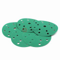 Green Film Hook & Loop DA Sandpaper