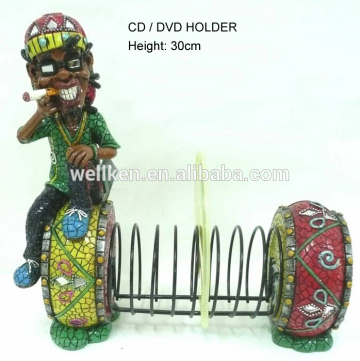 polyresin CD holder,resin DVD holders