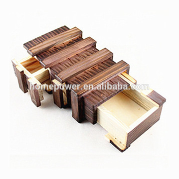 New products Wooden Secret Toy Magic Box