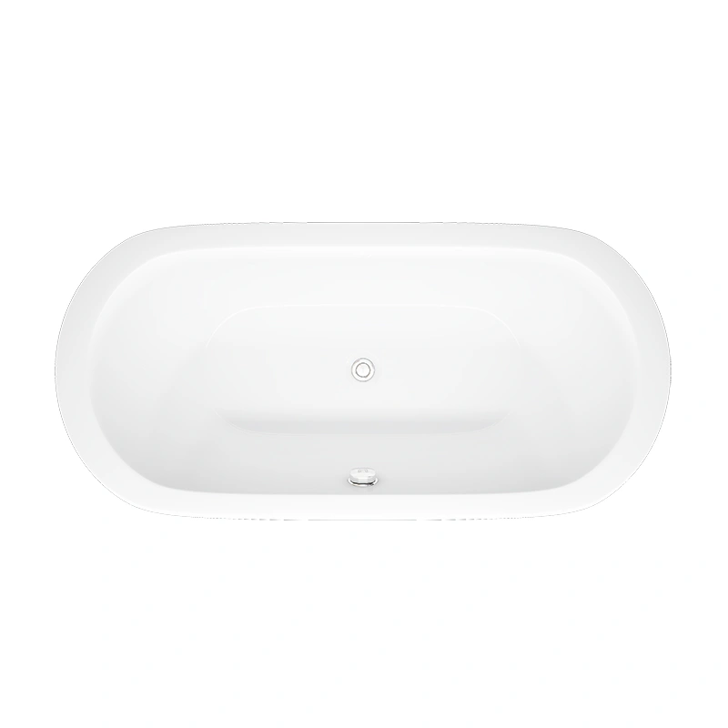 High Grade Luxury Acrylic Oval Modern Freestanding Bathtub