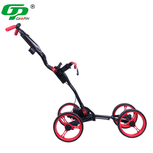 Portable Golf 4-Wheel Folding Trolley