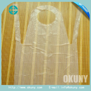 Disposable cheap waterproof kids/children ldpe/hdpe aprons