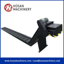 chain hinged belt copper scrap swarf chips conveyor