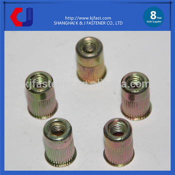 Hollow Nonstandard Double Flange Rivet Nuts