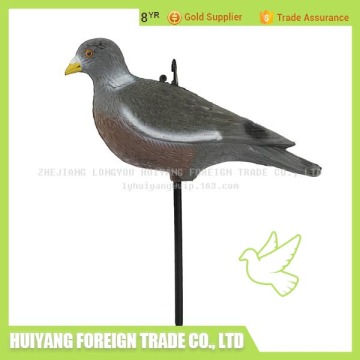 Full Body Pigeon Ornaments With Built In Stake