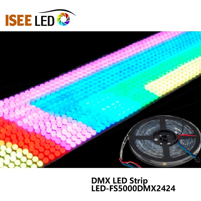 16 пиксела на метър DMX LED лента