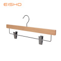 EISHO Adult Natural Bottom Wood Aufhänger mit Clips