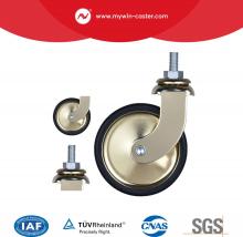 75 mm Meal Wheels Threaded stem Furniture Casters PP Swivel Castors