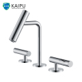 Double Handle Tap Bathroom Basin Faucets Washbasin Mixer