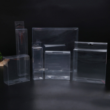 Pasadyang Acetate PET PVC Plastic Clear Vinyl Boxes