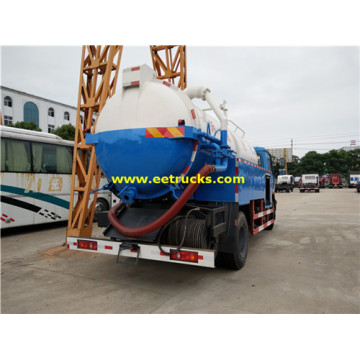 Dongfeng 9000L Caminhões de sucção de esgoto