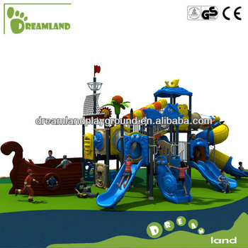 2014 hot sell outdoor pirate ship playground