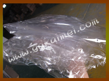 Clear mattress reflective plastic film