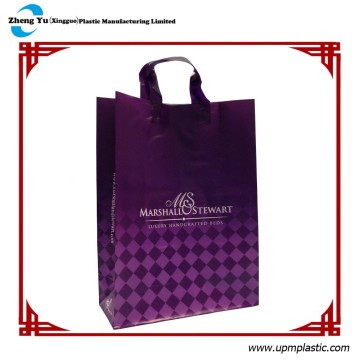 Fashionable Soft loop Handle Plastic Shopping Bag