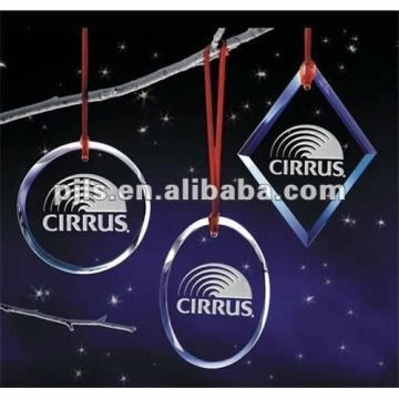 crystal ornament for Christmas