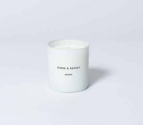 Lilin aroma soya aroma dalam balang kaca putih