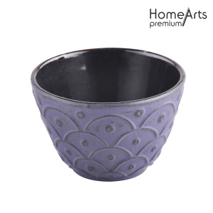 Enamel Cast Rron Tea Cup