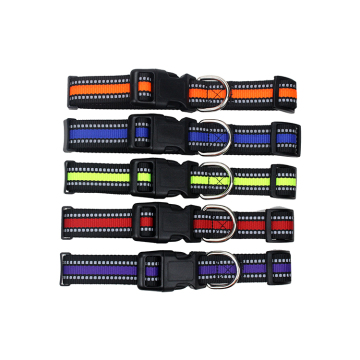 Quick Release Custom Reflective Strong Safety Pet Collar Leash