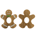 Silikonowy świąteczny bałwan szatan gingerbread man teether