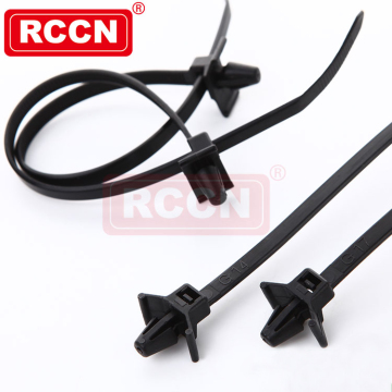 Nylon66 RCCN Push Mount Tie PWV-190STB Cable Tie