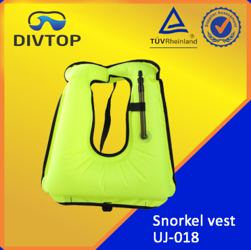 Innovative Jacket Style Snorkeling Vest