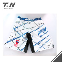 Wholesale sublimation men's fabric shorts mma